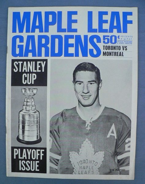 P60 1965 Toronto Maple Leafs Playoffs